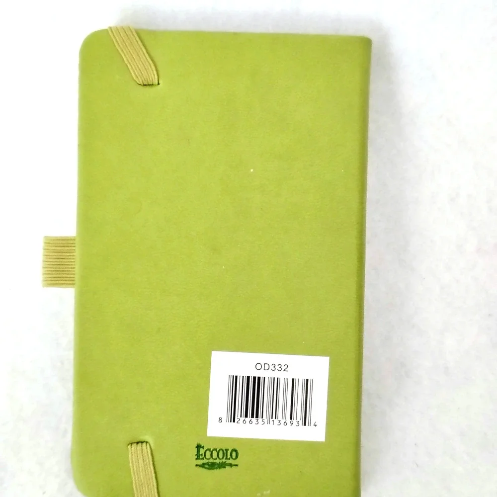 Eccolo Green Cool Jazz Journal 3.25x5.5